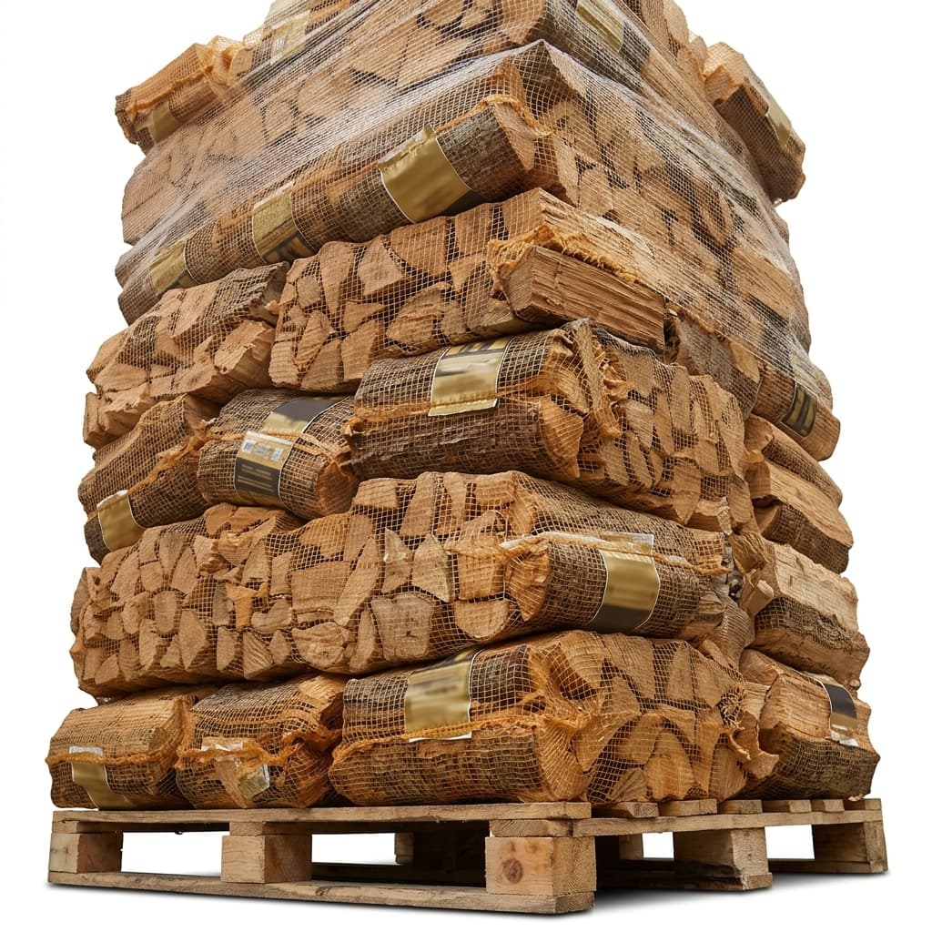 BoisDirect — 40 Filets Bois Dur 30cm 25kg Qualité Contrôlée