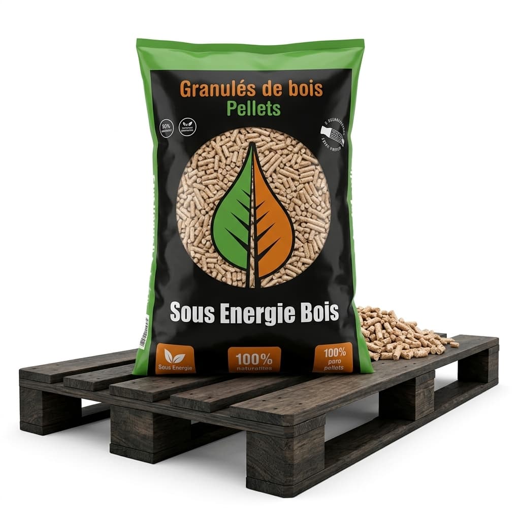 BoisDirect — Pellets Alpes Energie Bois 70 Sacs Résineux Alpins