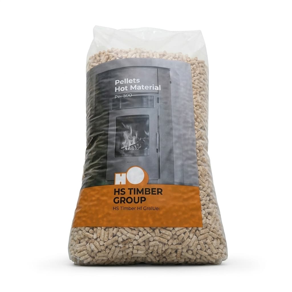 BoisDirect — Pellets HS Timber 100% Résineux 66 Sacs Qualité Autrichienne