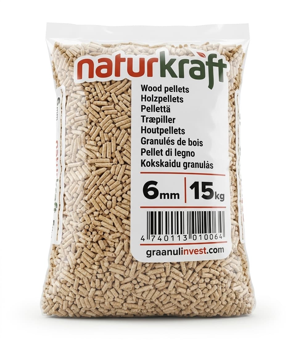 BoisDirect — Granulés Naturkraft 66 Sacs Sans Intermédiaire