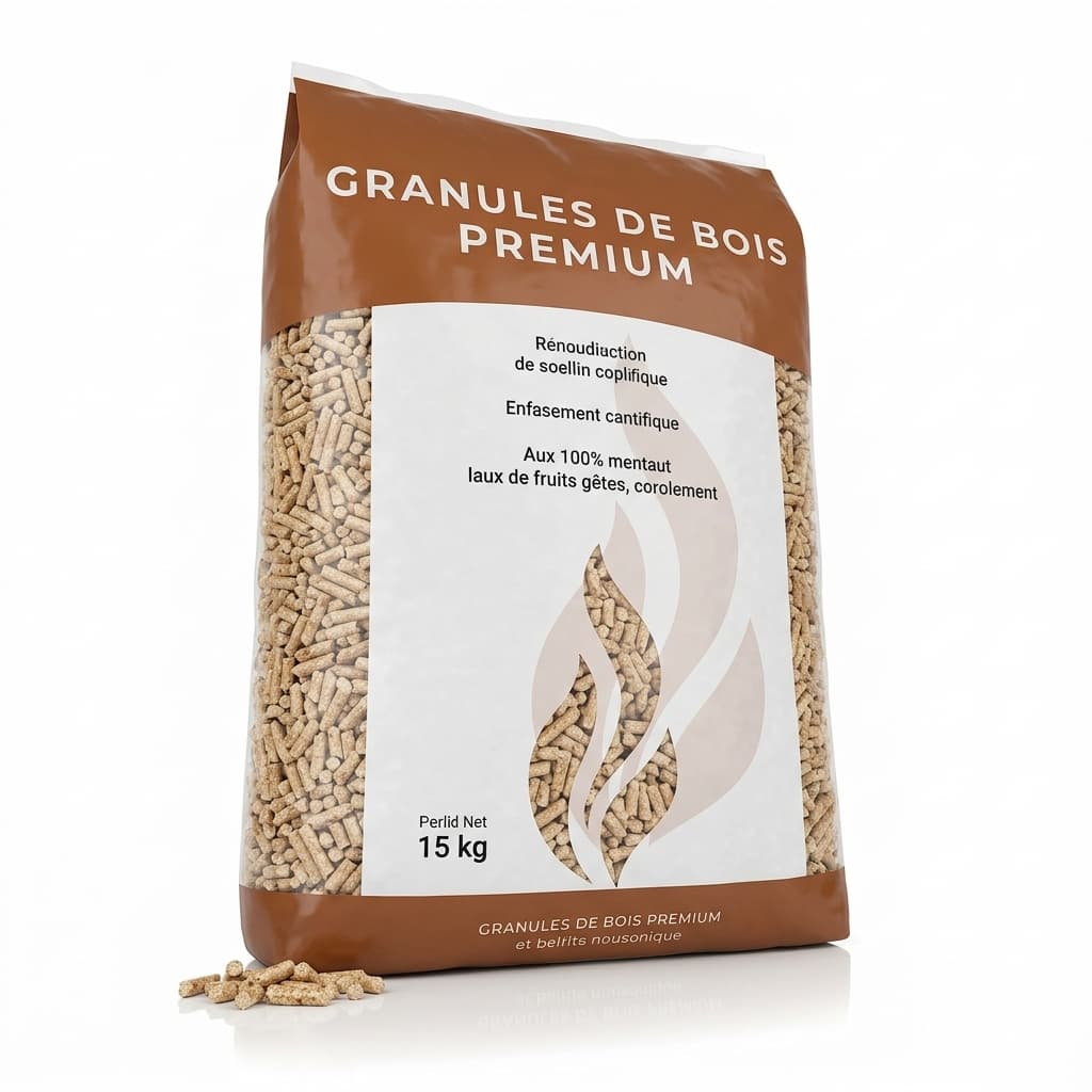 BoisDirect — Pellets Rochefort 100% Résineux 65 Sacs Qualité Française