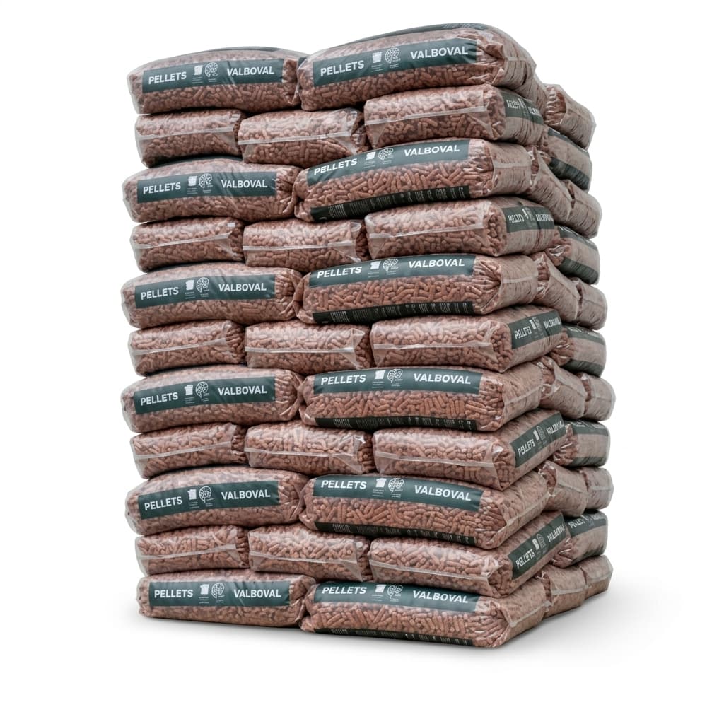 BoisDirect — Pellets Valboval 65 Sacs Qualité Constante