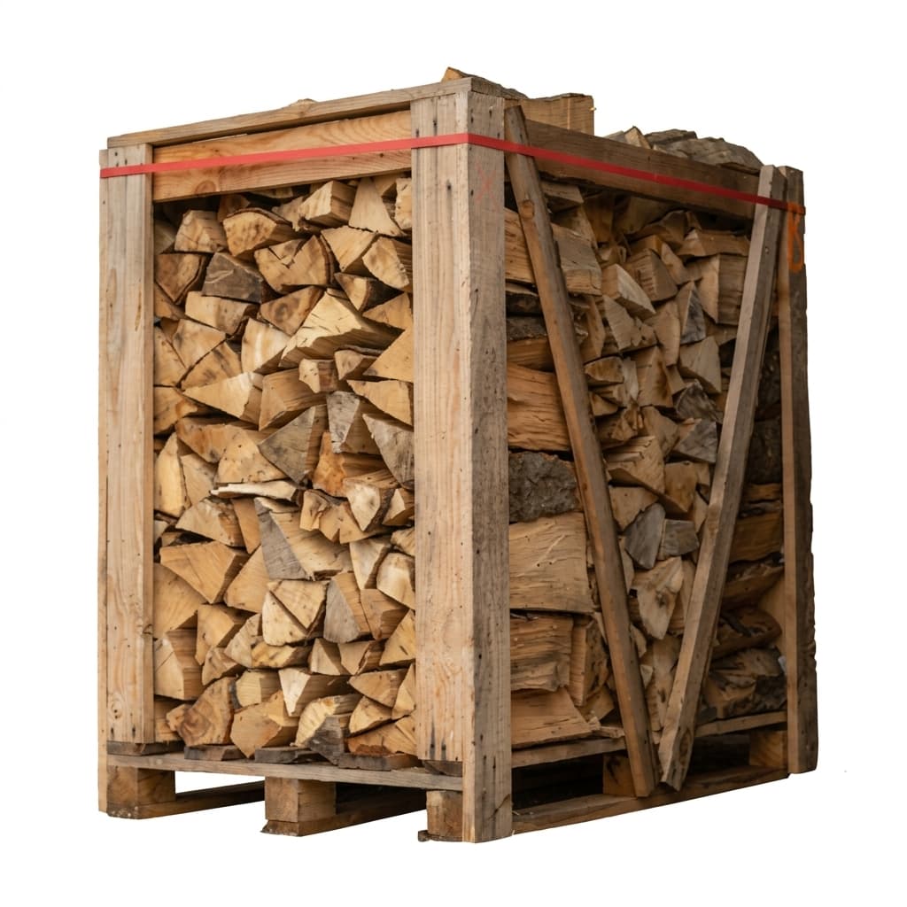BoisDirect — Hêtre Pur 30cm Palette 1,7 Stère Bois Français