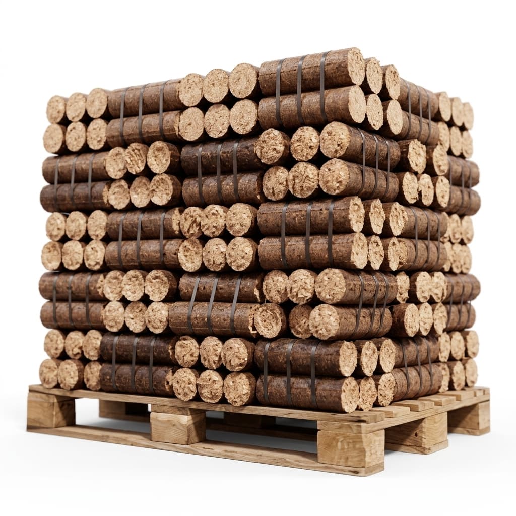 BoisDirect — Bûches Densifiées Nuit Demi-Palette 480kg